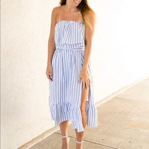 Strapless two piece set